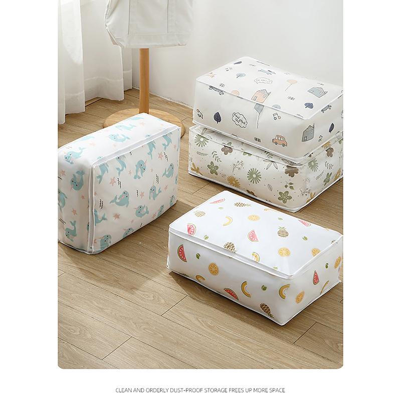 Wardrobe Organizer Large Capacity Quilt Storage Bag Clothing Box Bedding Container Fabric Dustproof Storage Bags