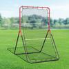 Baseball And Softball Rebounder Net 3x4.5 Ft PitchBack 3-Way Trainer