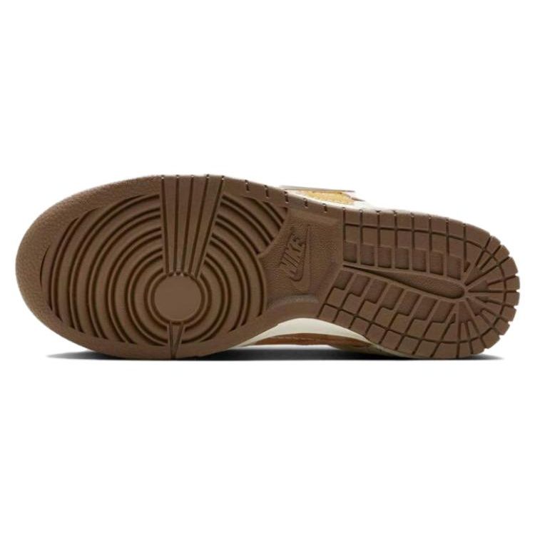 Nike Dunk Low Disrupt 2 Cacao Wow Plaid Women Sneakers Brown Phantom Sail-White FV3640-071