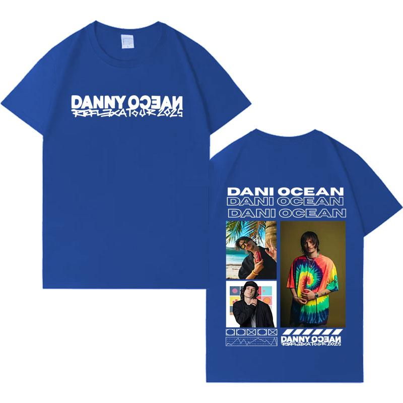 Rapper Danny Ocean Album Tour Graphic Tshirt Mens Harajuku ONeck Casual Clothes Loose Oversized Classic Short Sleeves Unisex