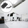 Aluminum Alloy 15MM Pipe Clamp With Battery Backboard Plate For V Mount Battery Plate In Photography And Videography