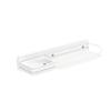 No-Drill Wall-Mounted Divided Soap Dish