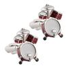 1 Men Wear Cufflinks Drum Shape Pair Banquet Attire Accessories