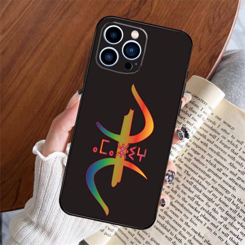 Amazigh Berber Flag Phone Case For iPhone 17 Pro Max 11 12 14 15 16 Pro Max Plus 13 mini 16e 17 Air Back Cover