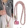 Kann im Freien getragen werden Bergsteigen Handy Lanyard Damen Gürtel gewebt hängende Ornamente Anti-Verlust-Lanyards Umhängeband