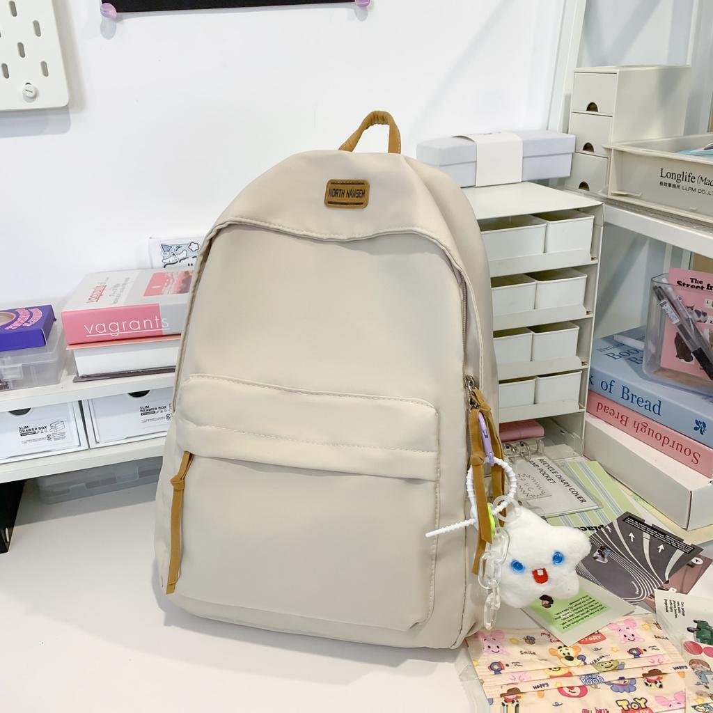 Schoolbag female Japanese trendy brand fashion backpack female college student junior high school student large capacity computer backpack female