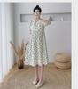 Pregnant Women's Polka Dot Summer Dress - Loose, Plus Size, Slimming Skirt for 2024