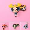 Lovely Powerpuff Girls Cartoon Keychain Bag Pendant For Kids