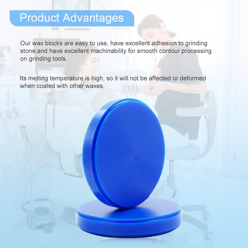 LODDEN Dental Labor WACHS Scheiben Block 98mm*10-30mm für CAD CAM Wachsscheibe Zahnarzt Zahnprothesen Material Wachs Shore D Zahnarzt Material