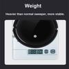 3-in-1 Smart Auto Sweeping Robot Vacuum Cleaner 100min Rechargeable Strong Suction Flexible Move Driving Floor Mopping Run