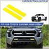 Daeiclru Car Front Fog Light Film Compatible with Toyota Tacoma 2024 2025, Front Fog Light Overlay Vinyl Decal Tint Film Sticker Fog Light Yellow