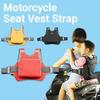 Striscia Riflettente Sella Moto Cinghia di Sicurezza Antiscivolo per Bambini Impugnatura Passeggero