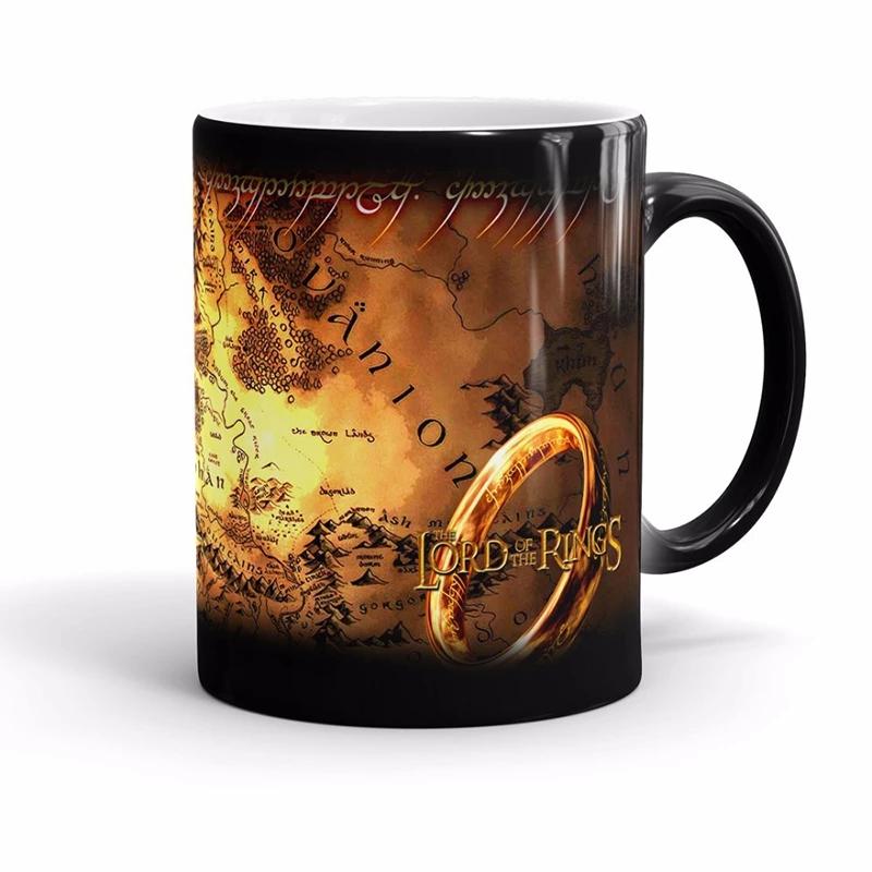 

Creative Magic Mugs,mysterious placeHot Drink Cup Color Changing Mug letter Marauders Map Mischief Managed Wine Cup Gift