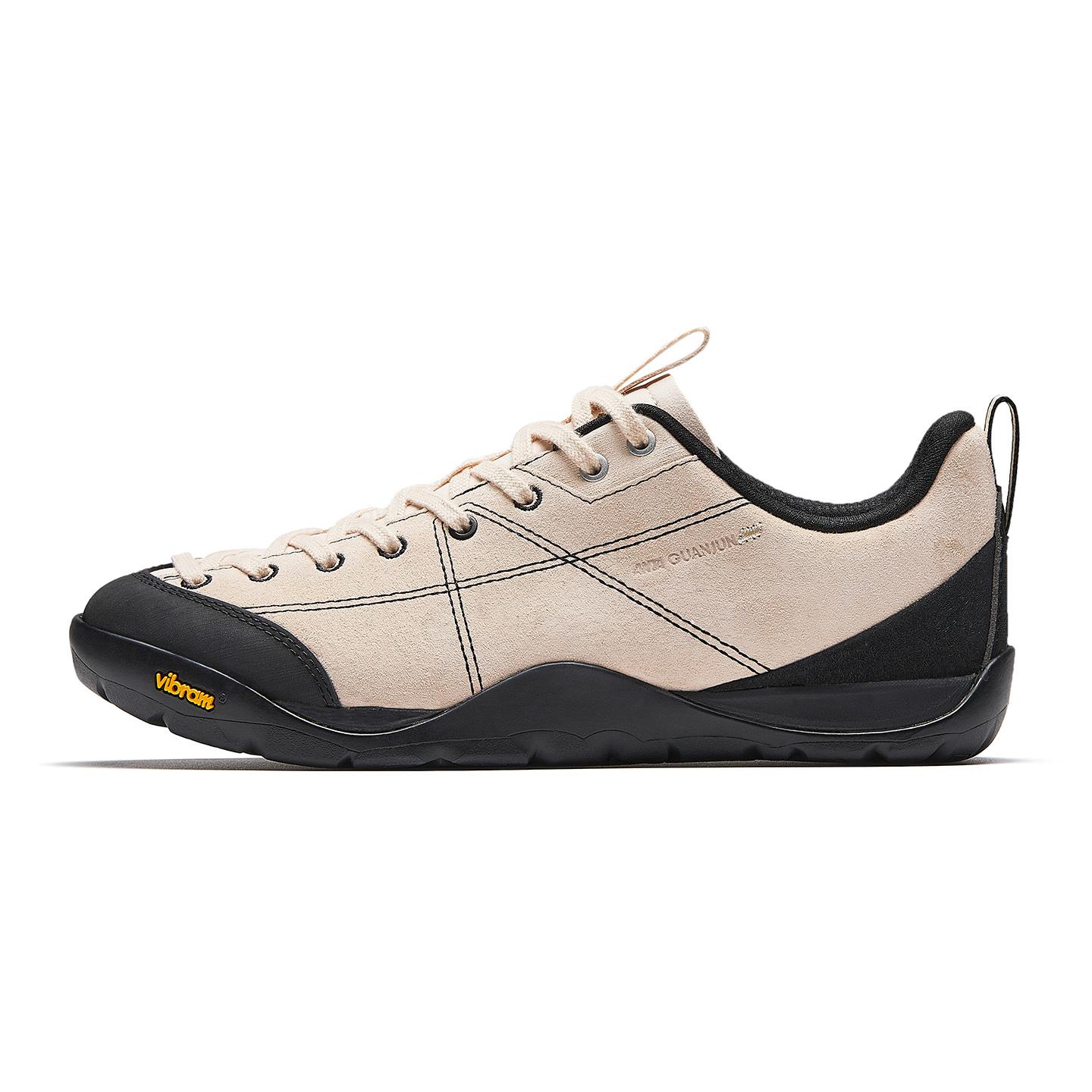 Anta Xun Shan Champion Series Sports Shoes Spring 2026 Lifestyle Casual Shoes Kids Sneakers White Black 122618805A-3 36