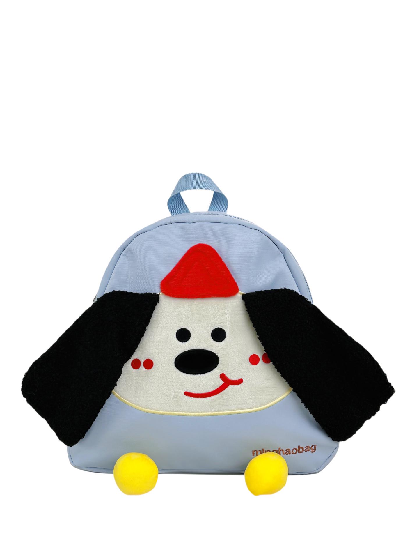 

2025 Women s Cute Cartoon Puppy Embroidered Schoolbag - Lightweight Travel Backpack 34*8*33 cm