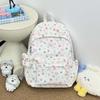 Schoolbag new cute junior high school ins star backpack fresh middle school girl large capacity versatile high value back