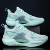 2 New Shock-absorbing and Wear-resistant Luminous Actual Combat Basketball Shoes Training Actual Combat Non-slip Sports Shoes