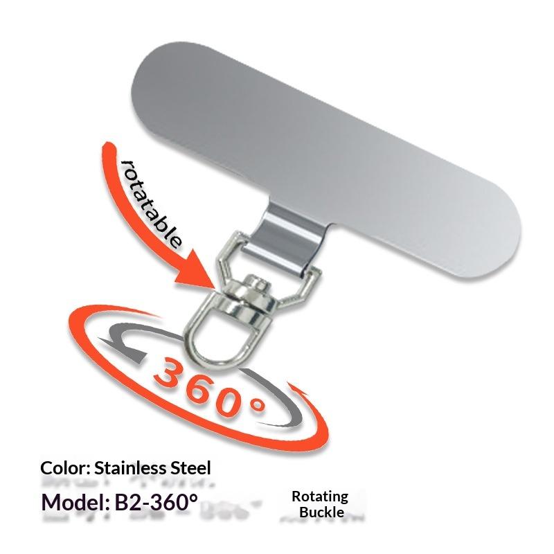 

1 Set Smartphone Safety Lanyard Strap Retractable Phone Holder With Carabiner Anti-Drop Harness For Hiking Cycling Climbing