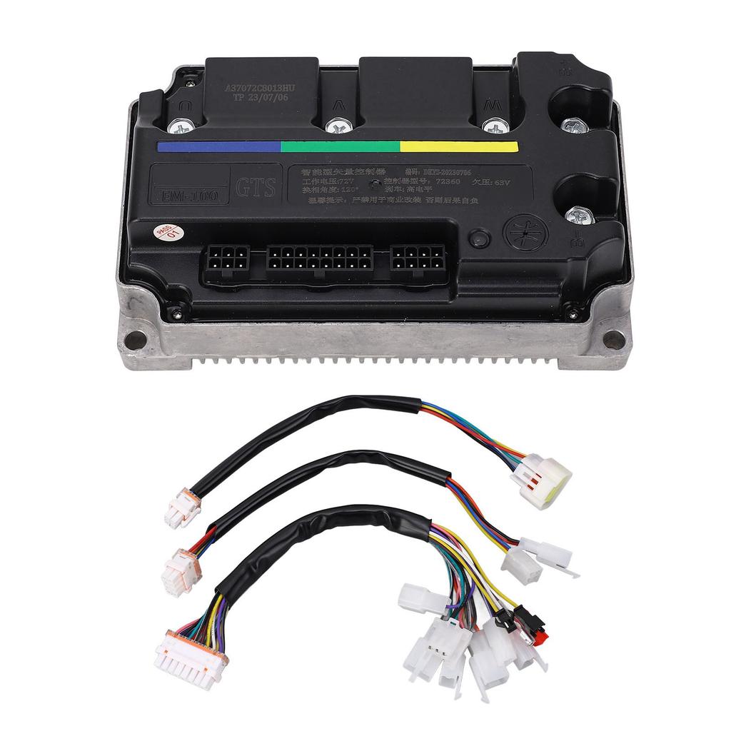 ECU Sine Wave Controller IP67 Low Noise Programmable Controller Fit for QS Wheel Hub Mid Drive Motor