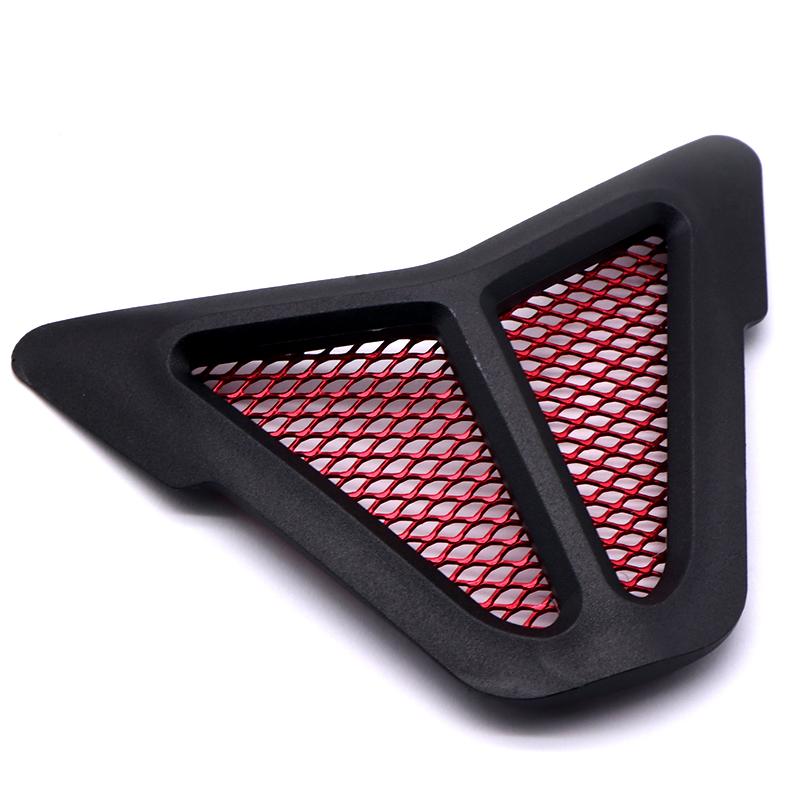 Motorcycle Modification Parts Front Headlight Air Inlet Decorative Sheet Protective Net Suitable for Yamaha YZF R15 V3 2017-