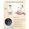 Shaping Massage Brush Meridian Comb With Infrared Heating Lymphatic Drainage Massager Anti Fat Quality Relief Back Pain