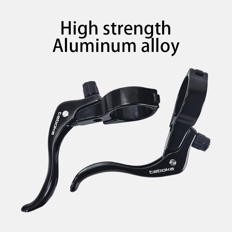 TEBOKA Road Bike Auxiliary Brake Handle Caliber 31.8mm Aluminum Alloy Curved Handle Brake Lever Bicycle Hand Brake