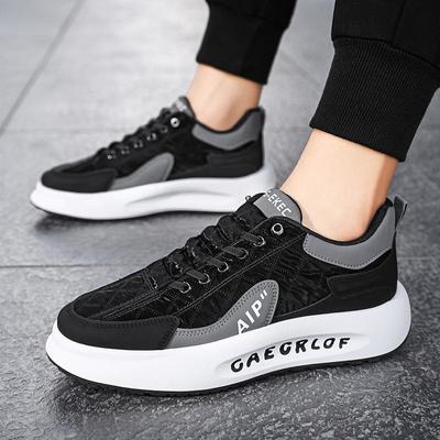 Tide Trend Herren 4-Jahreszeiten-Tennis-Sport-Lauf-Freizeit-Turnschuhe, männliche Walking-Reise-Plattform-Joggingschuhe