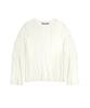 SEONEED Crochet Long Sleeve Ivory