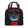 Isolierte Lunchtaschen Hazbins Hotels Merch Lunchbox für Essen Lässige Kühlbox Thermische Bento-Box für die Schule