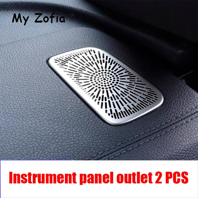 For BYD Seal U Sealion 6 Song Plus 2024 2025 Speaker Cover Stainless Steel Door Audio Interior Patch Audio Decorative Frame