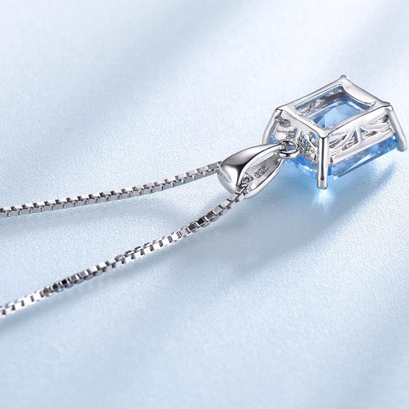 Gica Gema Jewelry S925 Sterling SilverHot-selling Geometry Classic Pendant Necklace  For Women Fine High Grade Jewelry Gift To Valentine's