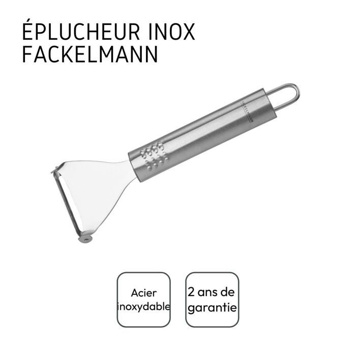 Rasoir à légumes inox 18 cm Fackelmann Ovale