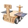 Aerospace Model Solar Lunar Exploration Vehicle Children's Diy Hand-Assembled Model Diy 3D Wooden Puzzle Science Education Toys