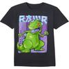 Rugrats Raptar RAWR Men's Black T-shirt NEW