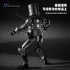 New Knight Lucky Doll 13 Joints Building Blocks Movable 3D Printed Doll Toy 3Rd Generation Dummy Diy Decompression