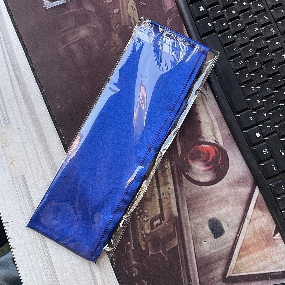 Satinseide Haarband Einfarbige Tasche Band Vielseitiger Schal Halstuch
