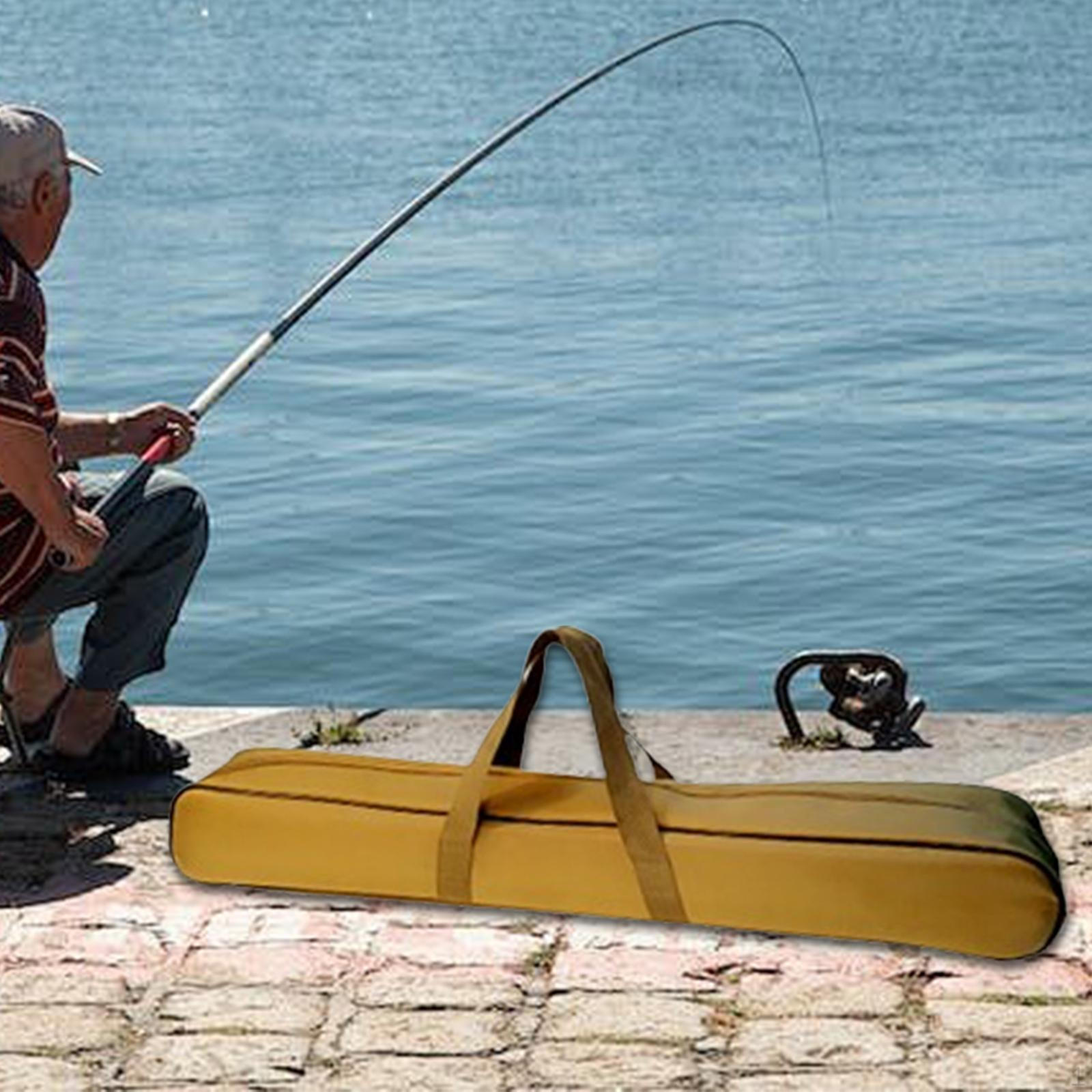 

Сумка для хранения тента, органайзер для кемпинга, износостойкий, удобный чехол для рыбалки для палатки Khaki