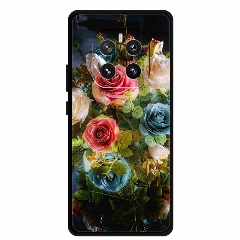 For Honor GT Pro 5G Case 6.78" Shockproof Black Silicone TPU Soft Back Cover For Honor GT Pro Phone Case GTPro Coque Funda Shell