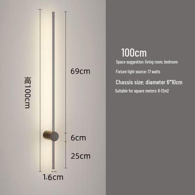 Modern Rotatable Wall Lamp for Living Room & Hallway