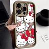 Explosive TEMU/Xiyin/TikTok Sanlio TK cat Hello Kitty for Apple 16 mobile phone case ladder