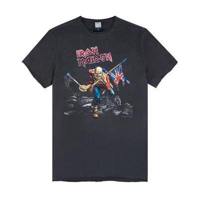 Męski T-shirt z trasy koncertowej Iron Maiden z lat 80