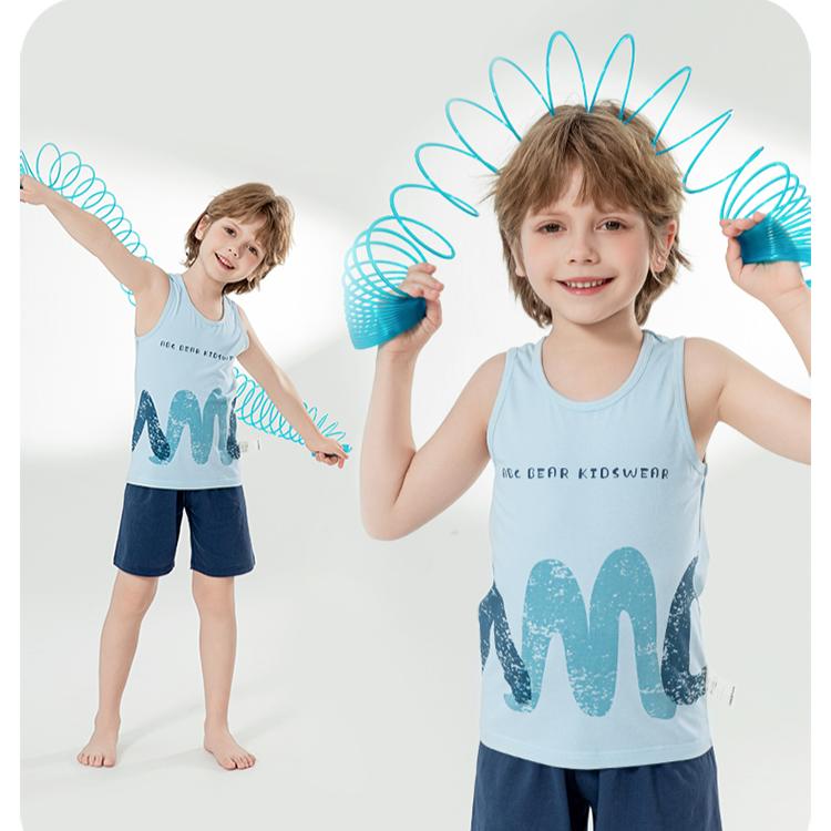Yingbolun Boys' Spring/Summer Lycra Tank Top