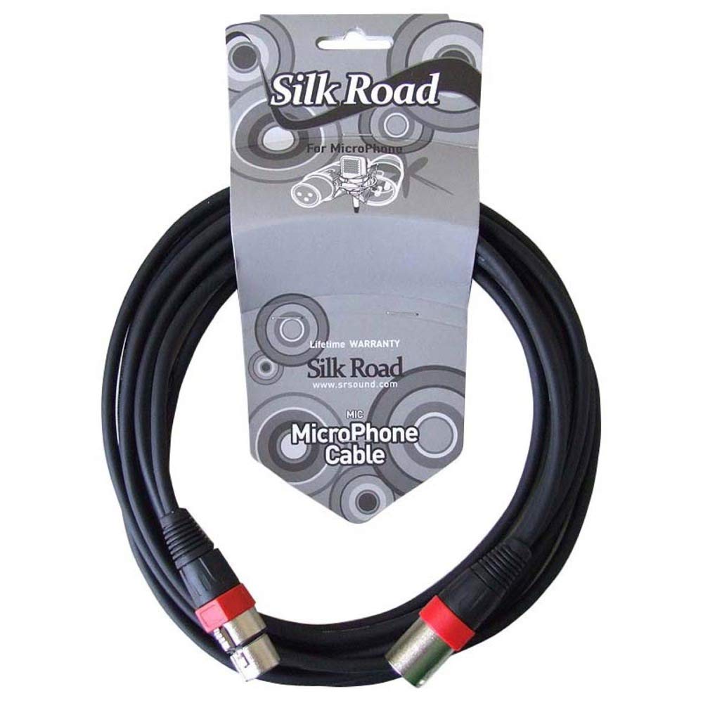 

Микрофонный кабель Silk Road LM203-5 XLR Male to Female 5 метров