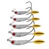 Fishing Hooks 3g5g7g10g14g Anti-hanging Soft Fishing Bait Barbed Hooks With Sequin Fishing Tackle