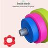Children's Plastic Weightlifting Toy Set: Toddler Barbells & Dumbbells for Sensory Integration and Exercise
