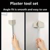4 Pcs Stainless Steel Putty Knife Drywall Scrapers Set for Inside/Outside Corner Scraping and Drywall Repair Construction Tool