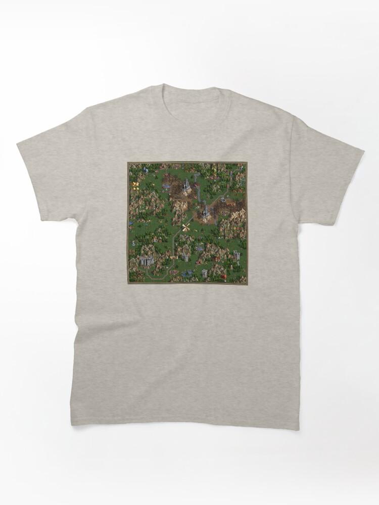 Command & Conquer Heroes Of Might And Magic III Map Classic T-Shirt