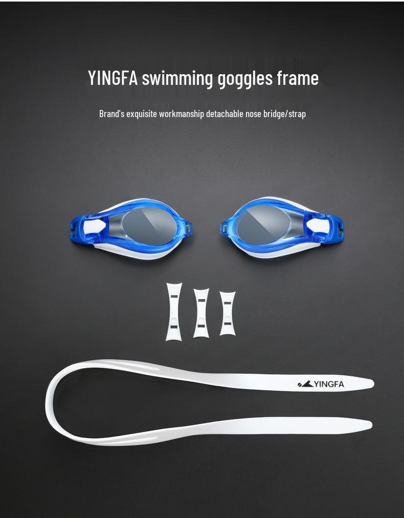 Yingfa Y2800AF Anti-Fog Waterproof Swimming Goggles for Men & Women - Large Frame & Comfortable Fit