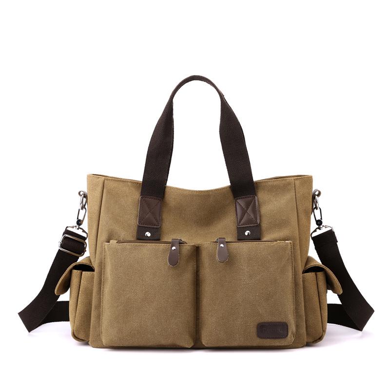 

2026 Trendy Men s Briefcase & Crossbody Bag: Handheld, Single Shoulder, Casual Computer Travel & Commuting Backpack.