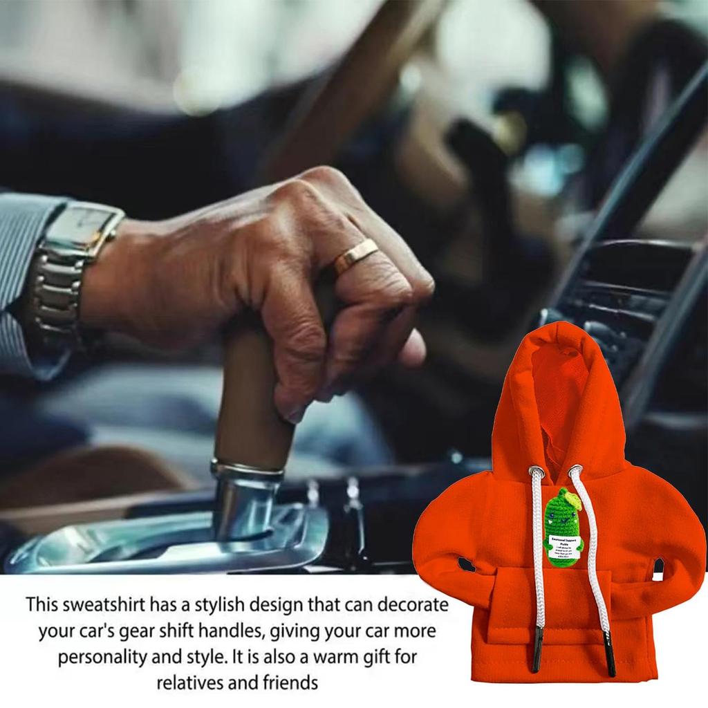 Quzente Car Gear Shift Cover Hoodie, Car Shifter Hoodie | Shift Gear Cover for